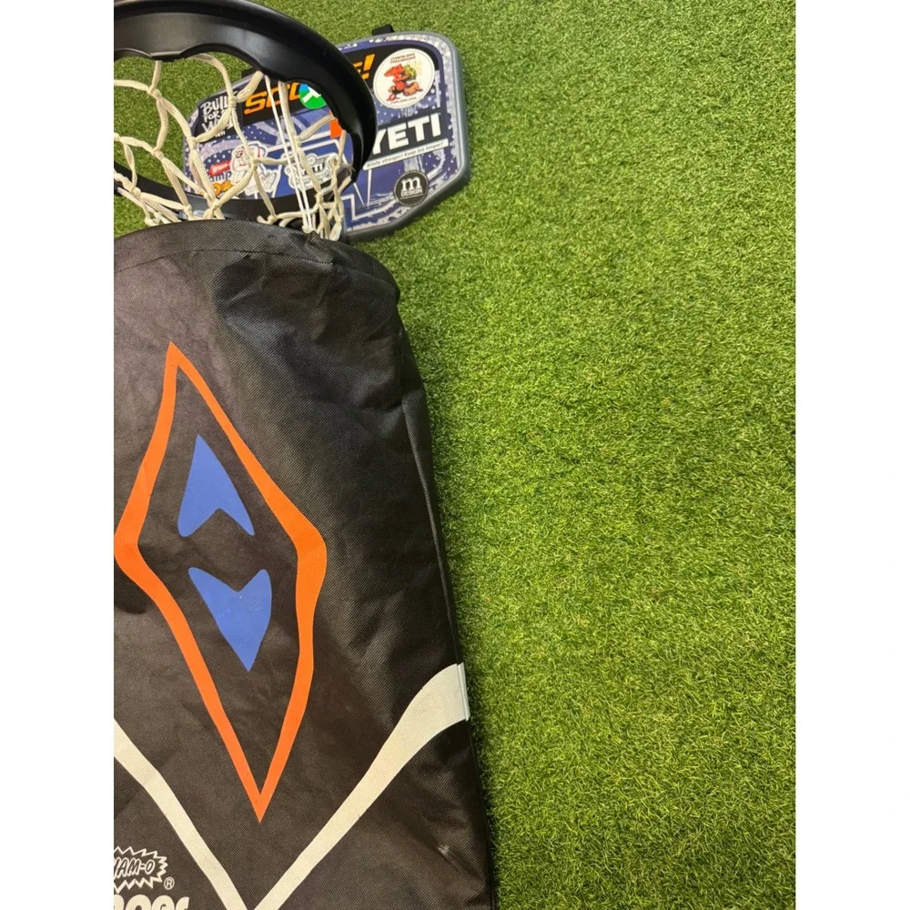 Wham-O Hamper Hoops Over The Door Basketball Hoop Laundry Bag‎ Yeti Stickers